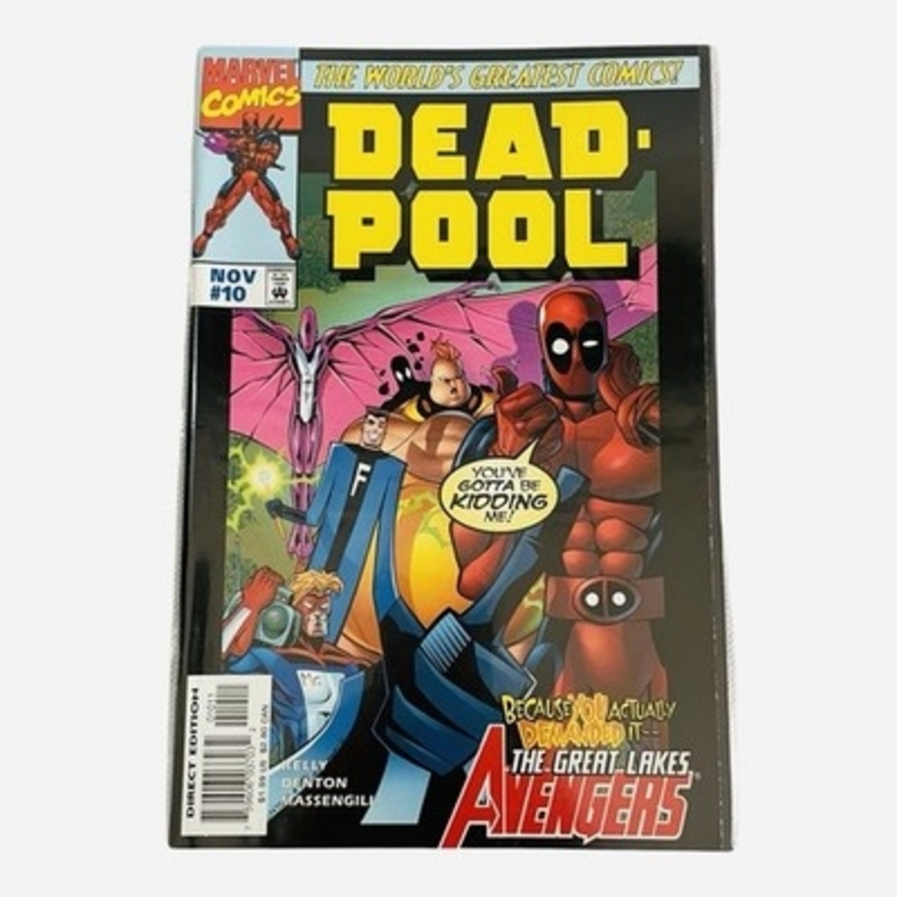 Marvel Comics Deadpool #10 Nov 1997 Great Lakes Avengers Kelly Denton NM New